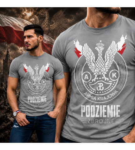 Koszulka-AK Podziemie Zbrojne